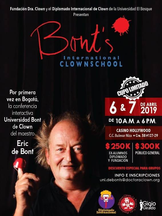 Bont's International Clown School. Marc Muñoz i Paniello